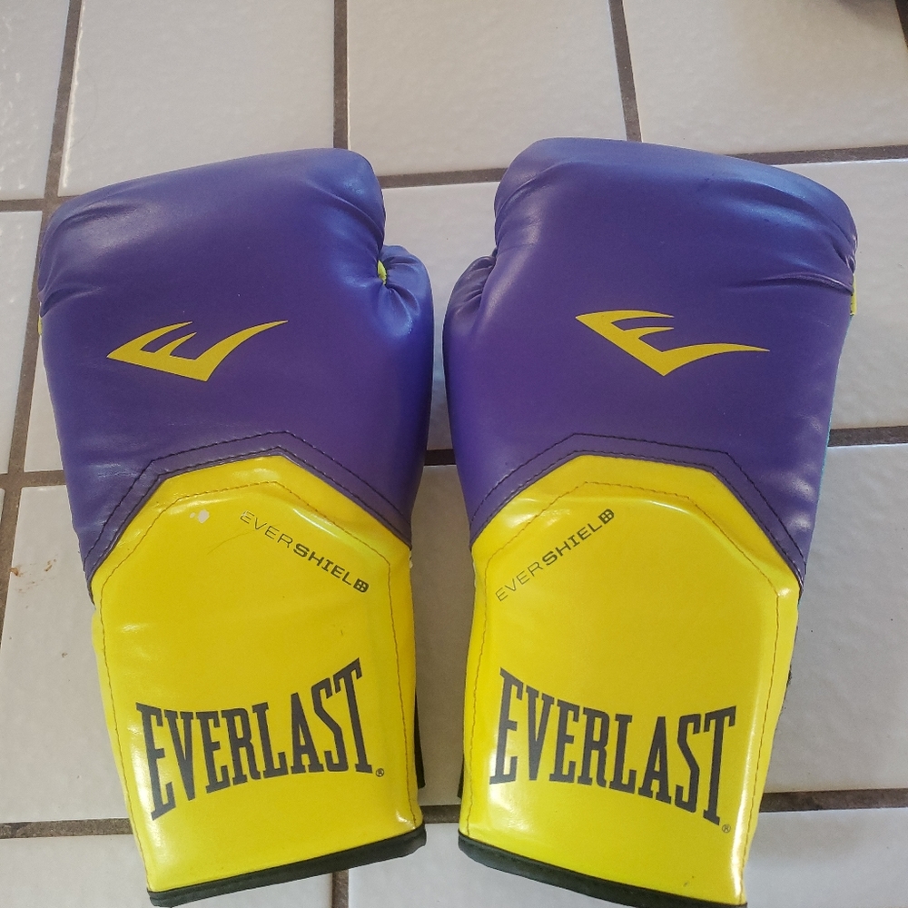Evetlast boxing/sparing gloves 12oz Like New